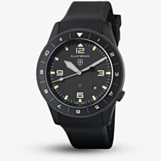 Elliot Brown Holton Professional Automatic GMT Black Rubber Watch 101-A20-R06