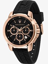 Maserati Mens Successo Rubber Strap Watch R8871621012