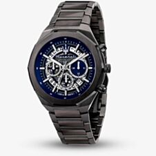 Maserati Stile Anthracite Skeleton Watch R8873642012