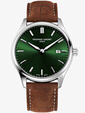Frederique Constant Mens Classic Green Dial Watch FC-240GRS5B6