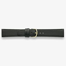 Darlena Arundel Black Leather Gold Buckle Watch Strap 0901