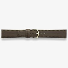 Darlena Arundel Brown Leather Gold Buckle Watch Strap 0901