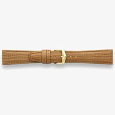 Darlena Huntingdon Tan Leather Gold Buckle Watch Strap 1205