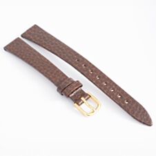 Hirsch Brown Leather 13mm Watch Strap 17800210-1-13