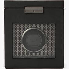WOLF Axis Powder Coat Single Watch Winder With Storage 469203