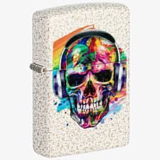 Zippo Skull Headphones Design Lighter 49904