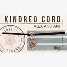 ALEX AND ANI Love Token Snowflake Kindred Cord Bracelet A16KC33RS