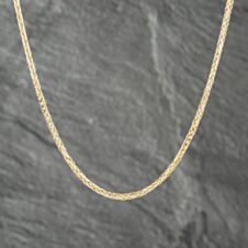 Pre-Owned 9ct Yellow Gold 18 Inch Foxtail Chain 41021399