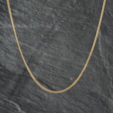 Pre-Owned 9ct Yellow Gold 18 Inch Curb Chain 41021448