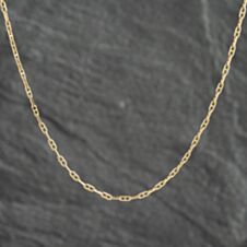 Pre-Owned 9ct Yellow Gold 18 Inch Anchor Chain 41021468