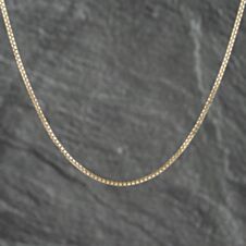 Pre-Owned 9ct Yellow Gold 16 Inch Box Chain 41021469