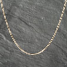 Pre-Owned 9ct Yellow Gold 23 Inch Curb Chain 41021488