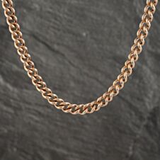 Pre-Owned Vintage Rose Gold 18 Inch Curb Chain 41041445