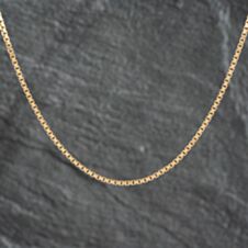 Pre-Owned 18ct Yellow Gold 15 Inch Box Chain 41041451