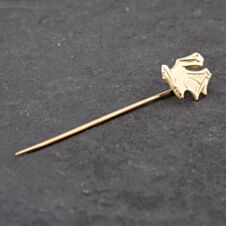 Pre-Owned 9ct Yellow Gold Pelican Brooch 41131034