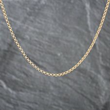 Pre-Owned 9ct Yellow Gold 19 Inch Belcher Chain 41161589