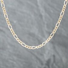 Pre-Owned 9ct Yellow Gold 18 Inch Figaro Chain 41161641