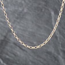 Pre-Owned 9ct Yellow Gold 18 Inch Belcher Chain 41161742