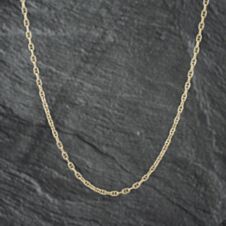 Pre-Owned 9ct Yellow Gold 18 Inch Anchor Chain 41161901