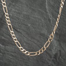 Pre-Owned 9ct Yellow Gold 24 Inch Figaro Chain 41161934