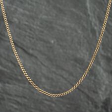 Pre-Owned 9ct Yellow Gold 19 Inch Curb Chain 41161943