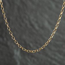 Pre-Owned 9ct Yellow Gold 18 Inch Belcher Chain 4116794