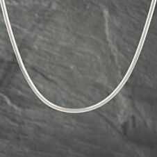 Pre-Owned Pandora Silver Pandora 16-20 Inch Snake Necklace 41221392