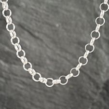 Pre-Owned Silver 20 Inch Belcher Necklace 41251478