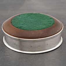 Pre-Owned Silver Round Coaster Homeware 41261001