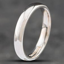 Pre-Owned 18ct White Gold 3mm Plain Wedding Ring 41871176