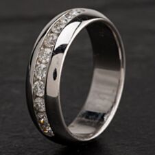 Pre-Owned 14ct White Gold Diamond Ring 4328666