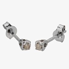 Pre-Owned 14ct White Gold 0.07ct Diamond Stud Earrings 4333087