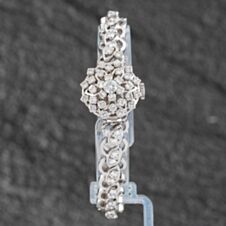 Pre-Owned Elgin Diamond 4.00ct White Gold Vintage Watch