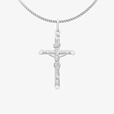 Sterling Silver Crucifix Pendant 8.64.2173