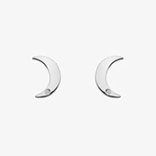 Hot Diamonds Diamond Amulets Crescent Earrings DE588