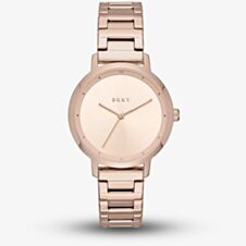 DKNY Ladies The Modernst Rose Gold Plated Watch NY2637