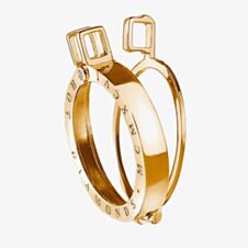 Hot Diamonds Emozioni Gold Plated Silver 25mm Coin Keeper DP522