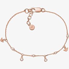 Emporio Armani Sentimental Rose Gold Tone Cubic Zirconia Bracelet EG3501221