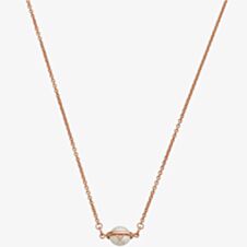 Emporio Armani Essential Rose Gold Tone Pearl Necklace EG3532221