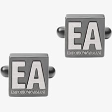 Emporio Armani Mens New Logo Stainless Steel Cufflinks EGS2756060