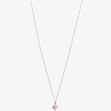 Emporio Armani Sentimental Rose Gold Tone Pendant Necklace EGS2834221