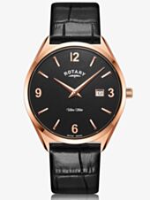 Rotary Mens Ultra Slim Strap Watch GS08014/04