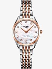 Rotary Ladies Ultra Slim Two Tone Bracelet Watch LB08012/41/D