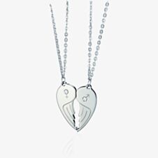 Nomination Me And You Steel Cubic Zirconia Wing Double Pendant 024200/019