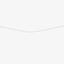 Silver 18 Inch Diamond Cut Chain