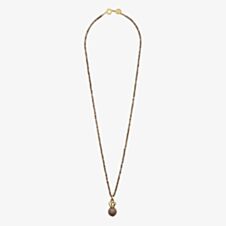 SENCE Bernadette Gold Plated Red Quartz Pendant V284