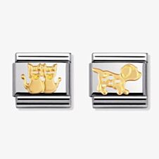 Nomination CLASSIC Gold Paws For Thought Charm Set NOM-BND-105
