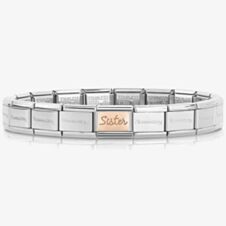 Nomination CLASSIC Rose Gold Plates Sister Bracelet 430101/38