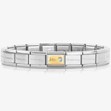 Nomination CLASSIC Composable March Aquamarine Bracelet 030519/03