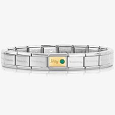 Nomination CLASSIC Composable May Emerald Bracelet 030519/05